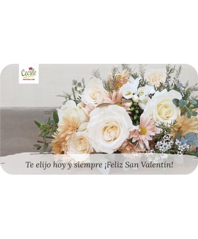 Te elijo hoy y siempre ¡Feliz San Valentín!