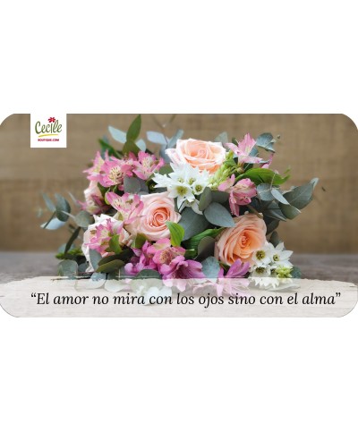 Gift Card - El amor no mira con los ojos sino con el alma