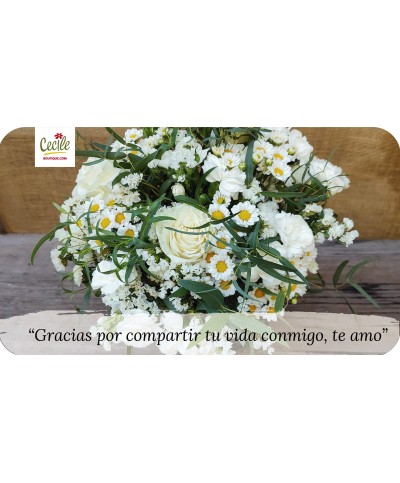 Gift Card - Gracias por compartir tu vida conmigo