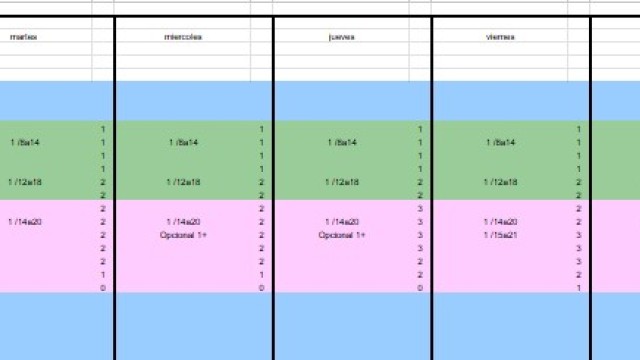 Manual para crear el horario - Cecileboutique.com