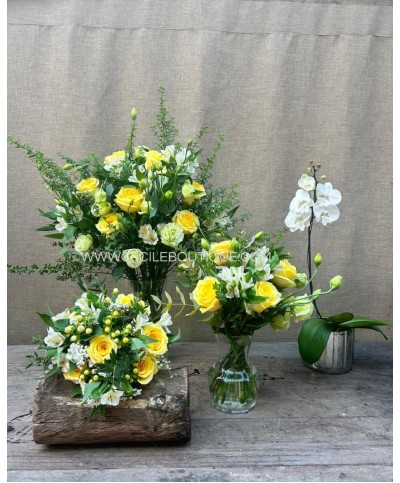 Trinidad | Set con orquidea