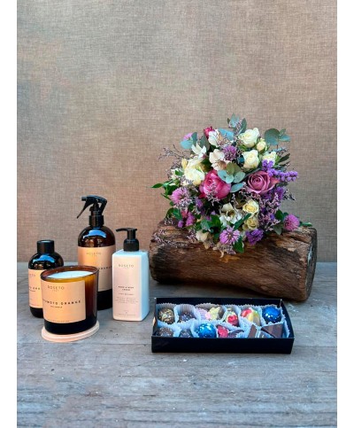 A La Mejor Mamá |Box perfumado & chocolates