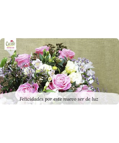 Felicidades por éste nuevo ser de luz