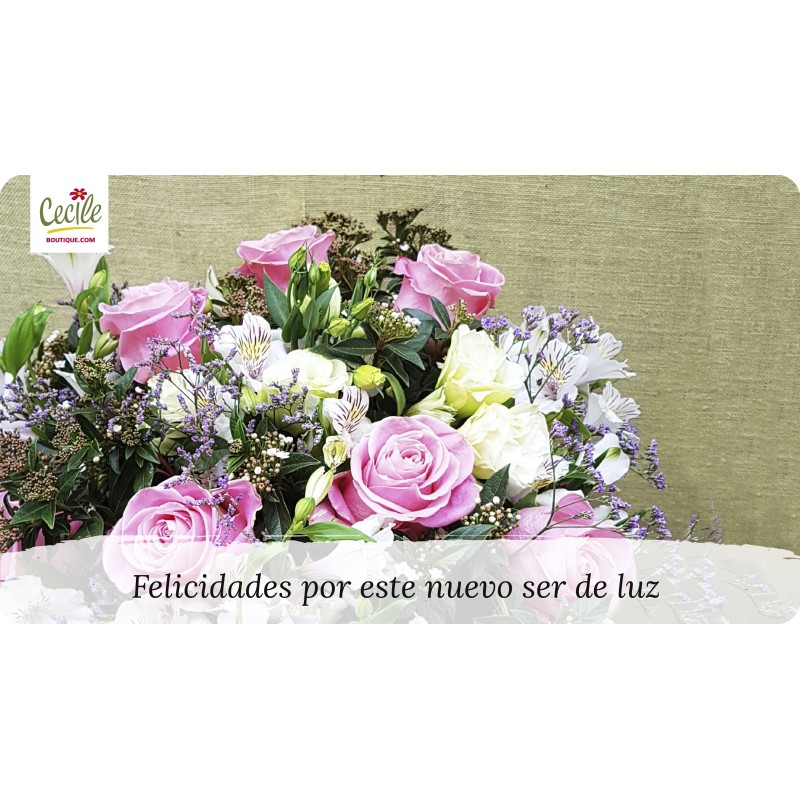 Felicidades por éste nuevo ser de luz