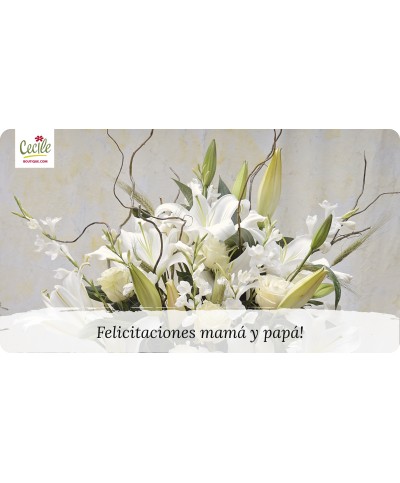 Parabéns mãe e pai!