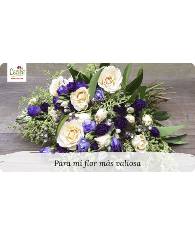 Para mi flor más valiosa