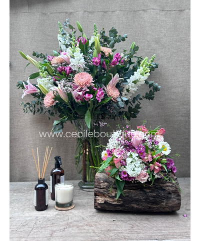 Homenaje perfecto|Conjunto de ramos