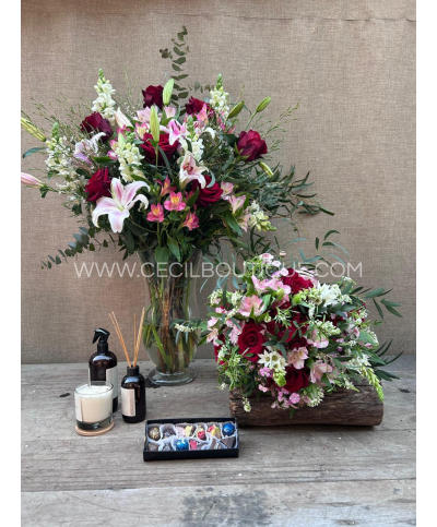 Latidos y suspiros|Conjunto con chocolates & difusores