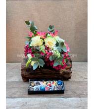 Suspiros eternos|Ramo bouquet & chocolates