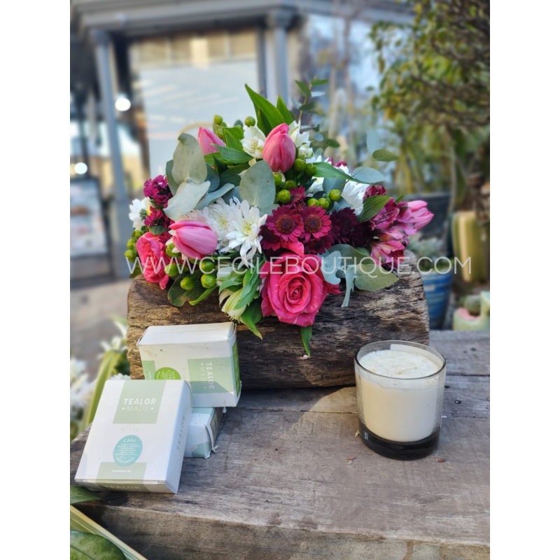 Mi querida amiga | Ramo con set de regalo