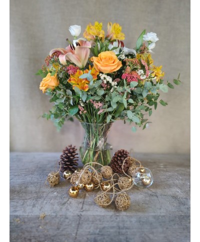 Brillo Navideño | Ramo de Flores