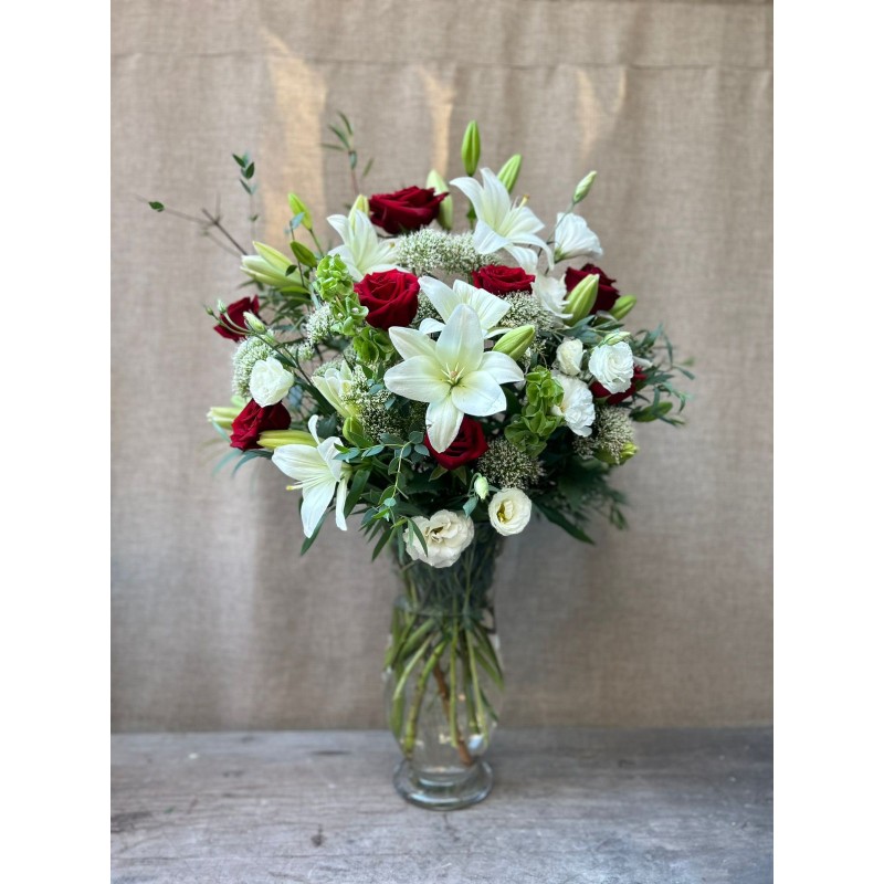 Así, Abrazandote | Ramo de Flores