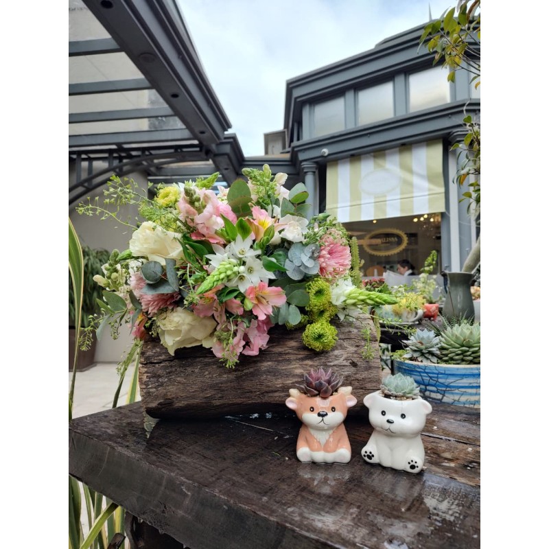 Lluvia de primavera |Bouquet con jardines Lluvia de primavera |Bouquet con jardines